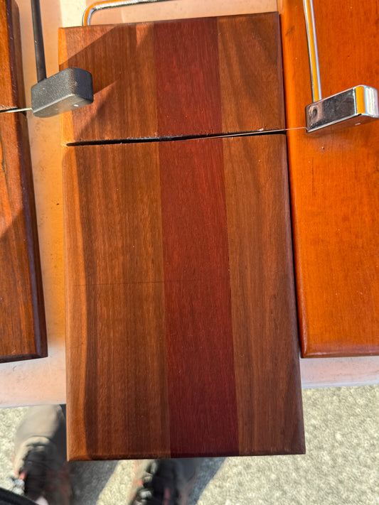 Cheese cutter (Walnut with bloodwood)